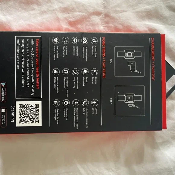 BRAND NEW Lintelek Smart Fitness Watch 1.3” Screen (Gray) - Picture 4 of 4